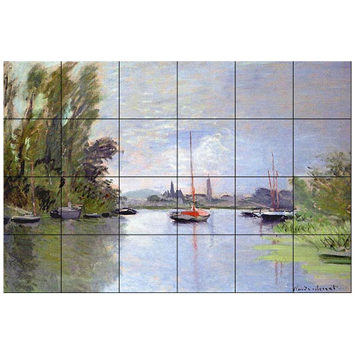 Monet "Argenteuil Seine"